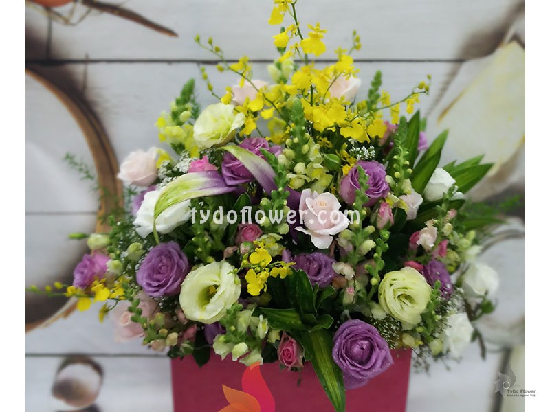 GIỎ HOA TƯƠI G46