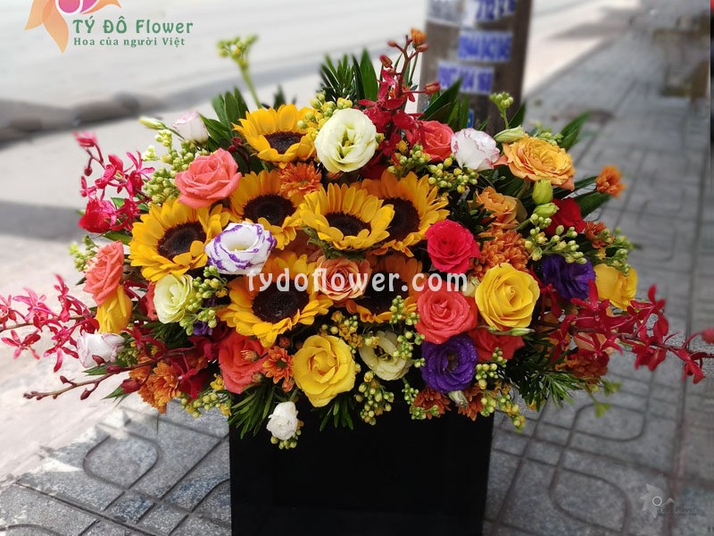 GIỎ HOA TƯƠI G74