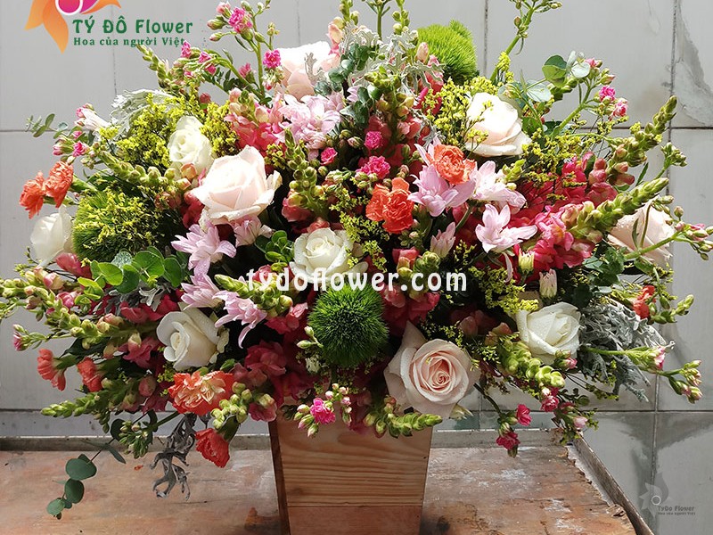 GIỎ HOA TƯƠI G64
