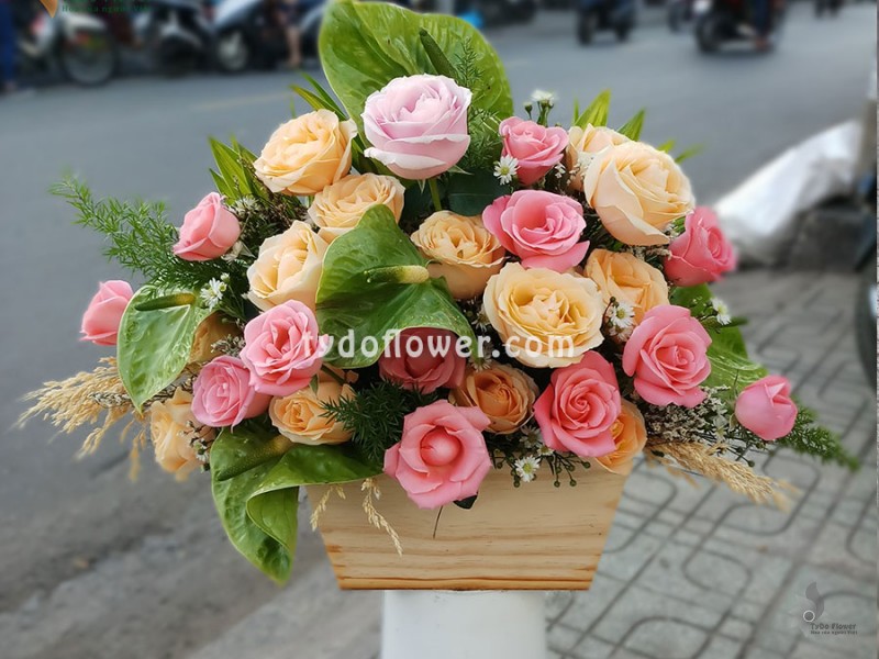 GIỎ HOA TƯƠI G82