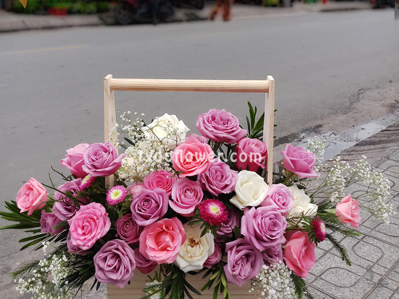 GIỎ HOA TƯƠI G87