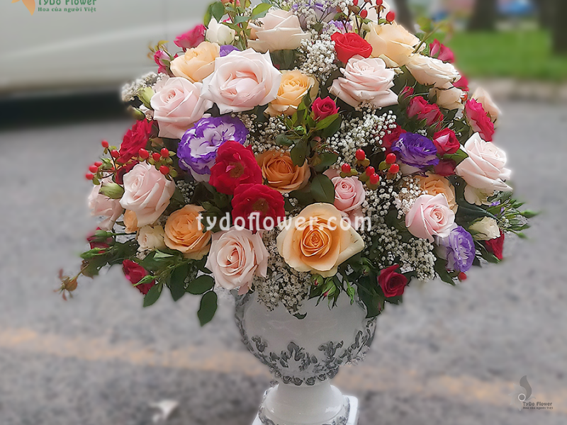 BÌNH HOA TƯƠI BI125