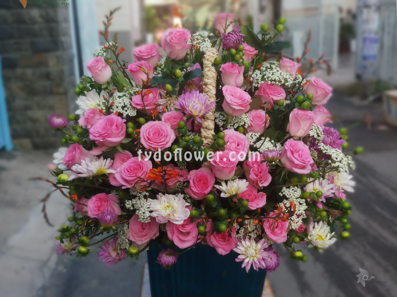 GIỎ HOA TƯƠI G127