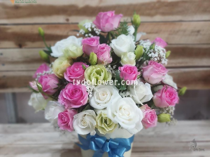 GIỎ HOA TƯƠI G162