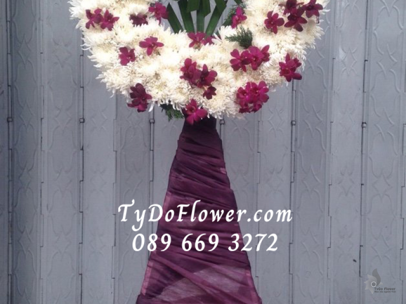 KỆ HOA CHIA BUỒN KCB1020