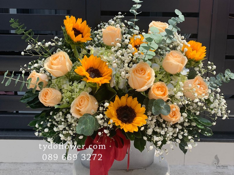 GIỎ HOA CHÚC MỪNG G2002