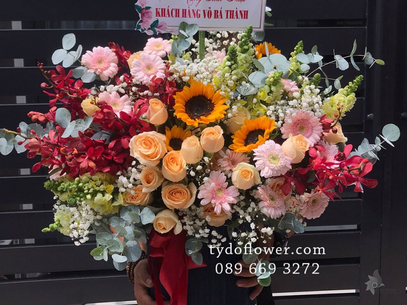 LẴNG HOA CHÚC MỪNG L2009