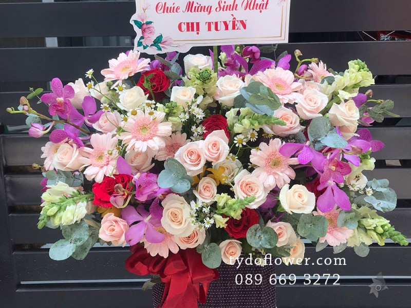 LẴNG HOA CHÚC MỪNG L2011