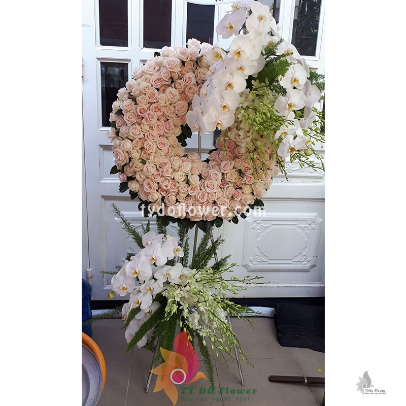 KỆ HOA CHIA BUỒN KCB 31