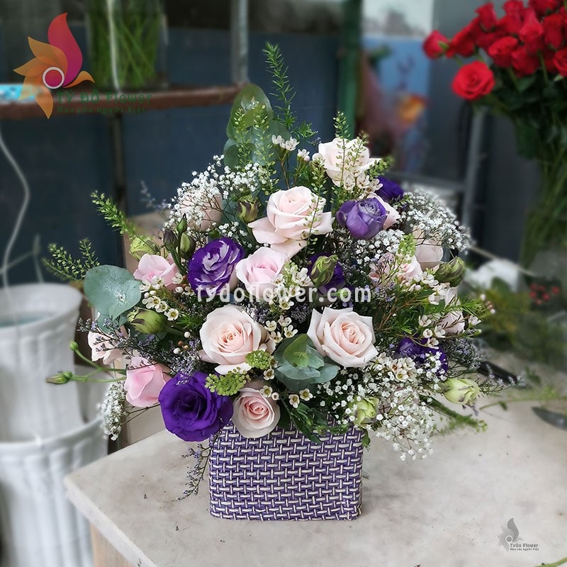 GIỎ HOA TƯƠI G53