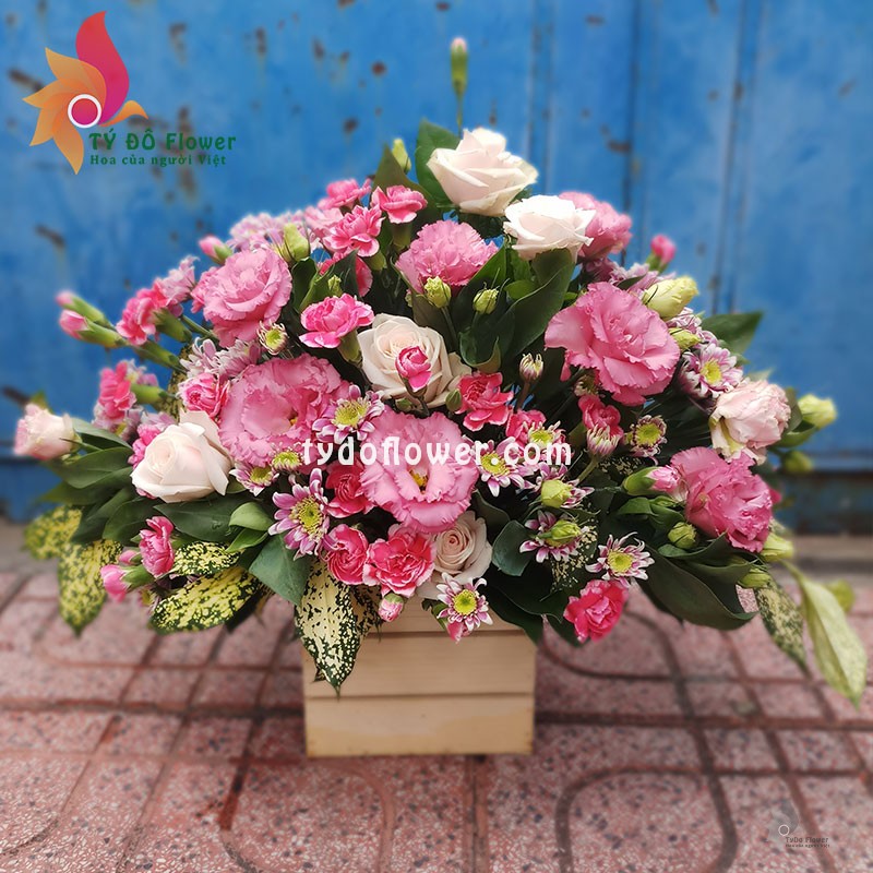 GIỎ HOA TƯƠI G63