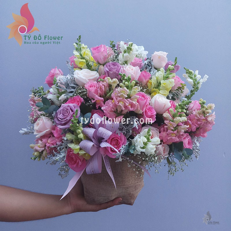 GIỎ HOA TƯƠI G69