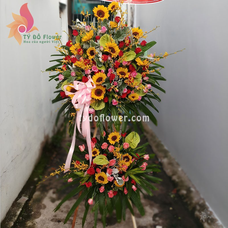 KỆ HOA CHÚC MỪNG KCM73