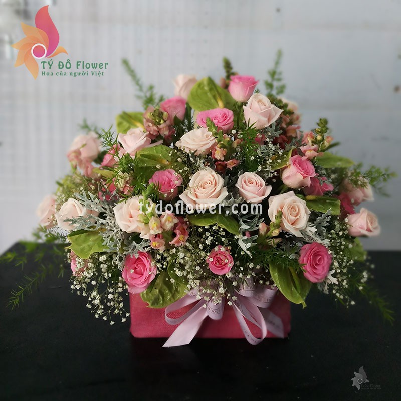 GIỎ HOA TƯƠI G72