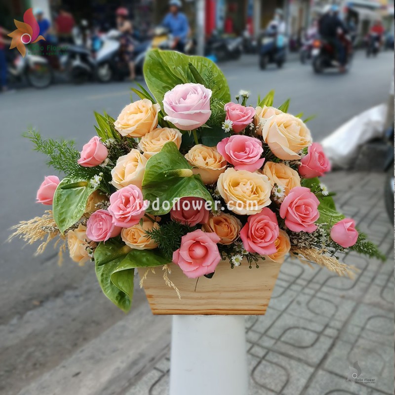 GIỎ HOA TƯƠI G82