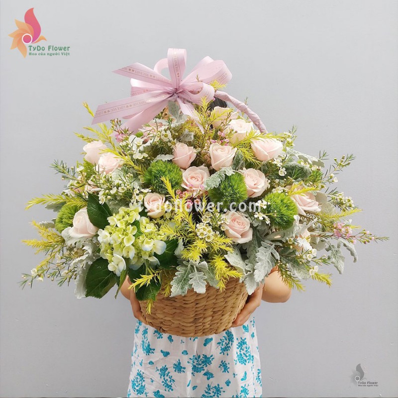 GIỎ HOA TƯƠI G84