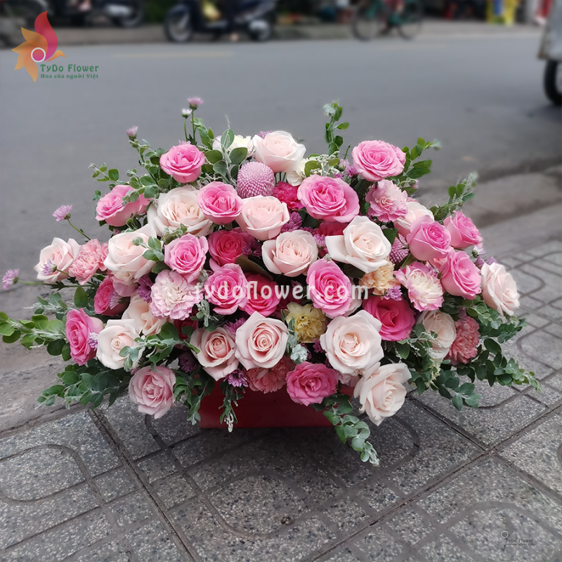 GIỎ HOA TƯƠI G92