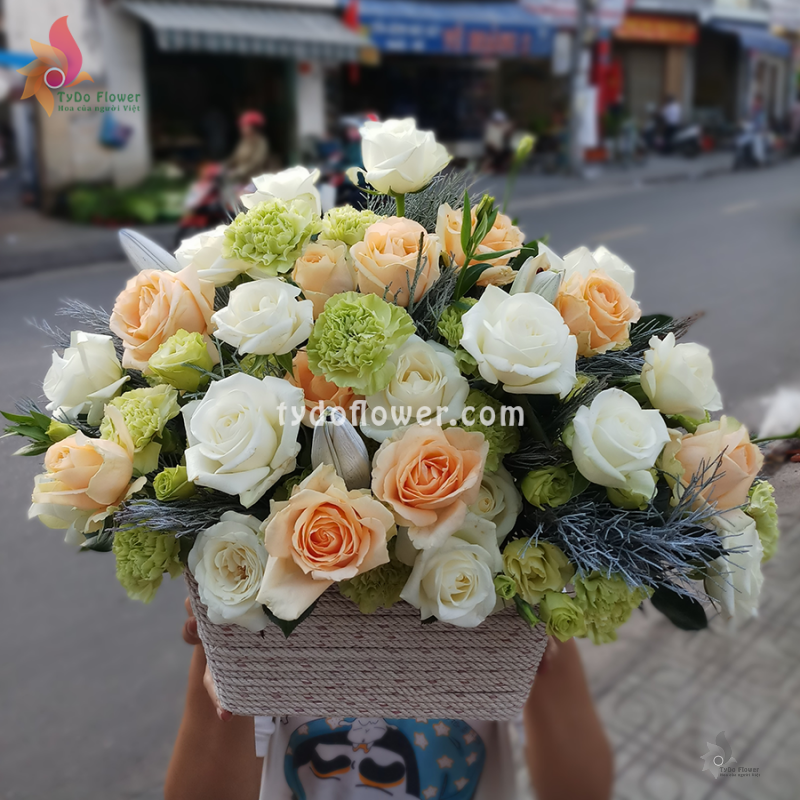 GIỎ HOA TƯƠI G98