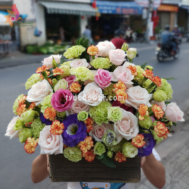 GIỎ HOA TƯƠI G99