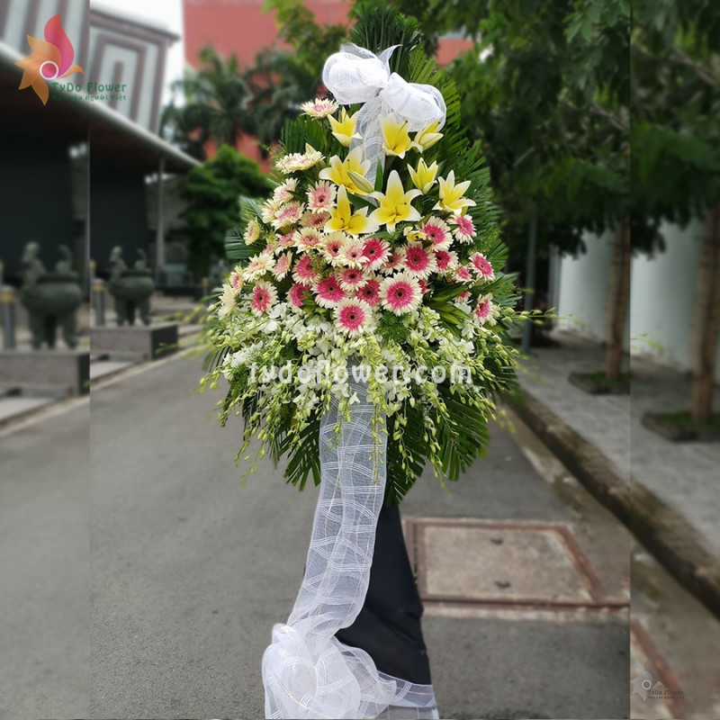 KỆ HOA CHIA BUỒN KCB119