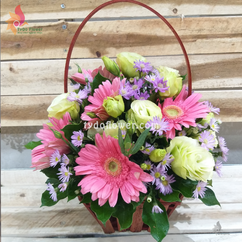 GIỎ HOA TƯƠI G129