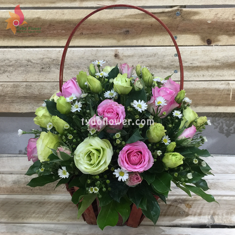 GIỎ HOA TƯƠI G129