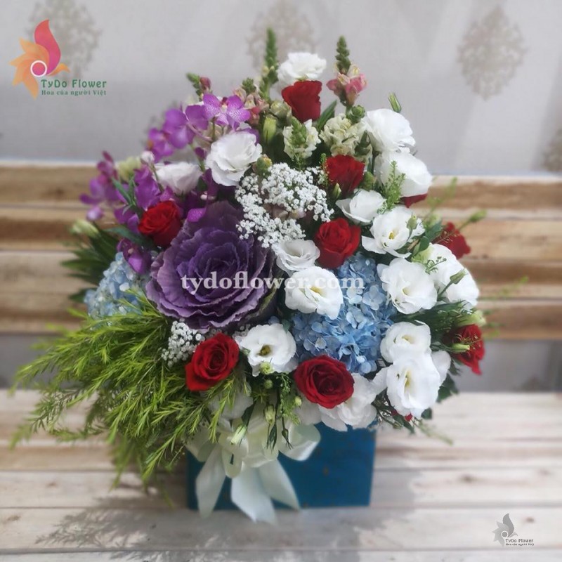 LẴNG HOA TƯƠI L139