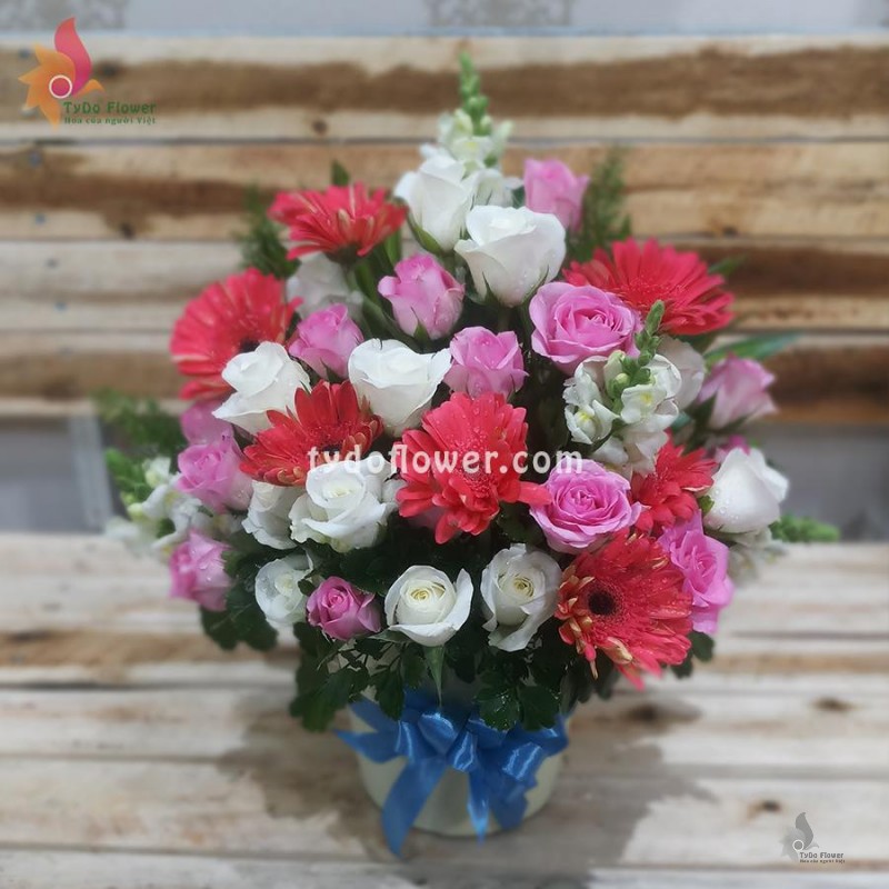 GIỎ HOA CHÚC MỪNG G143