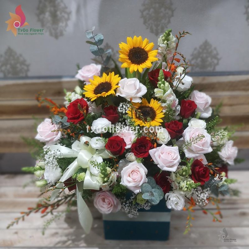 LẴNG HOA TƯƠI L149