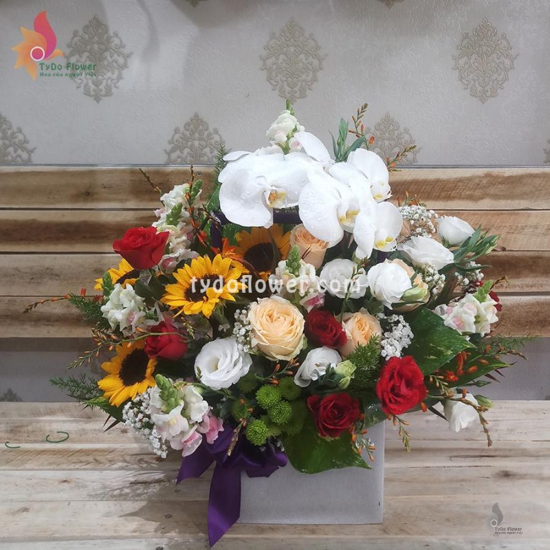 LẴNG HOA CHÚC MỪNG L150