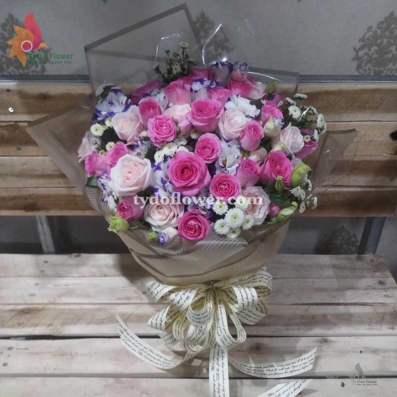 BÓ HOA TƯƠI BO157