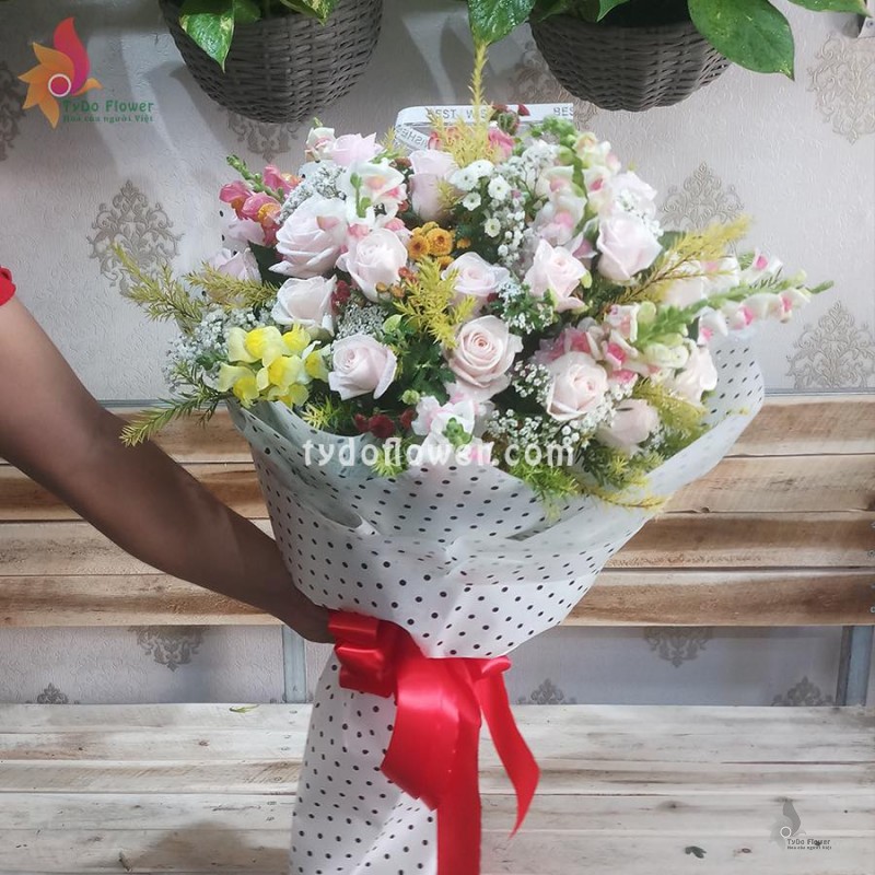 BÓ HOA CHÚC MỪNG SINH NHẬT BO159