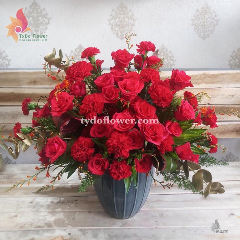 BÌNH HOA CHÚC MỪNG BI170