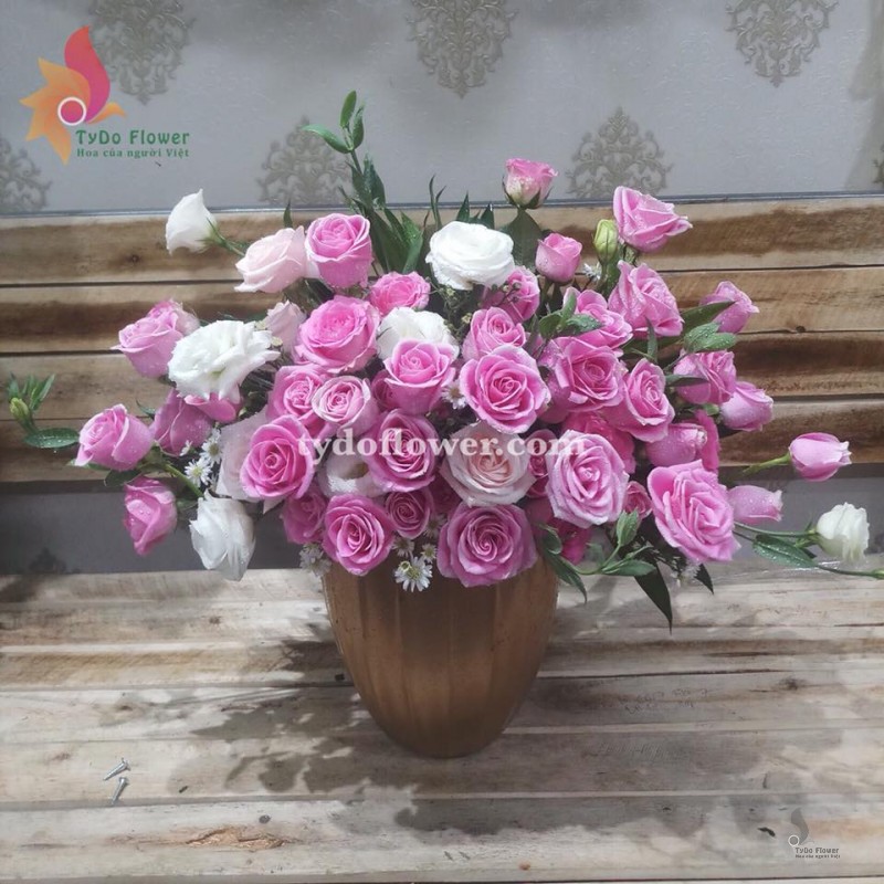 BÌNH HOA TƯƠI BI176