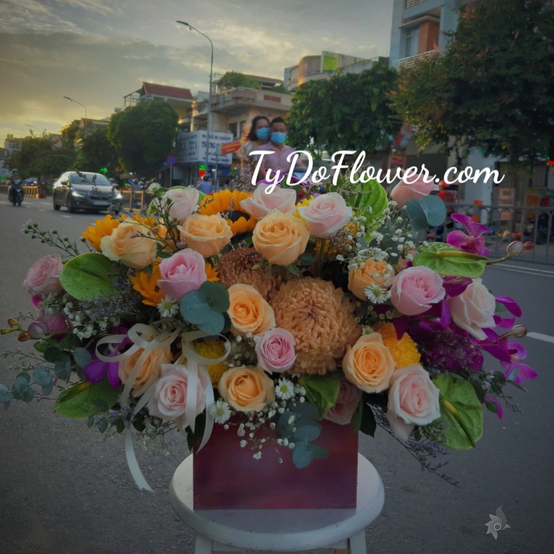 LẴNG HOA CHÚC MỪNG L646