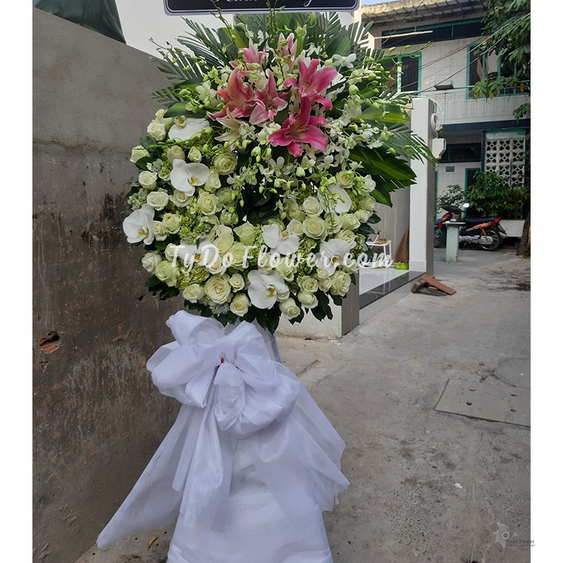 KỆ HOA CHIA BUỒN KCB201