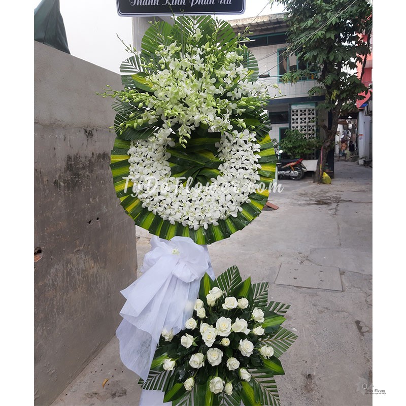 KỆ HOA CHIA BUỒN KCB202