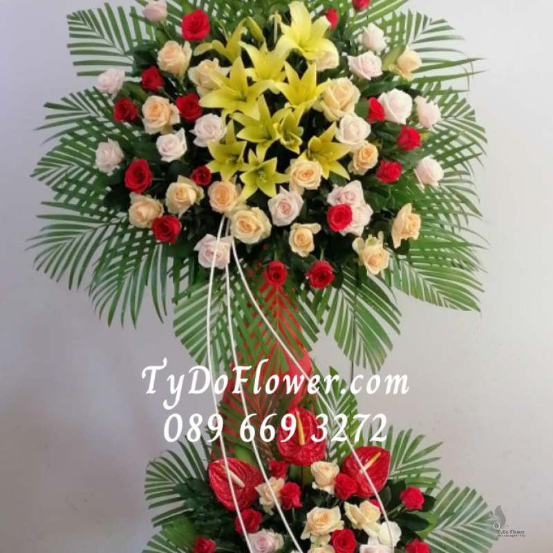 KỆ HOA CHÚC MỪNG KCM1000