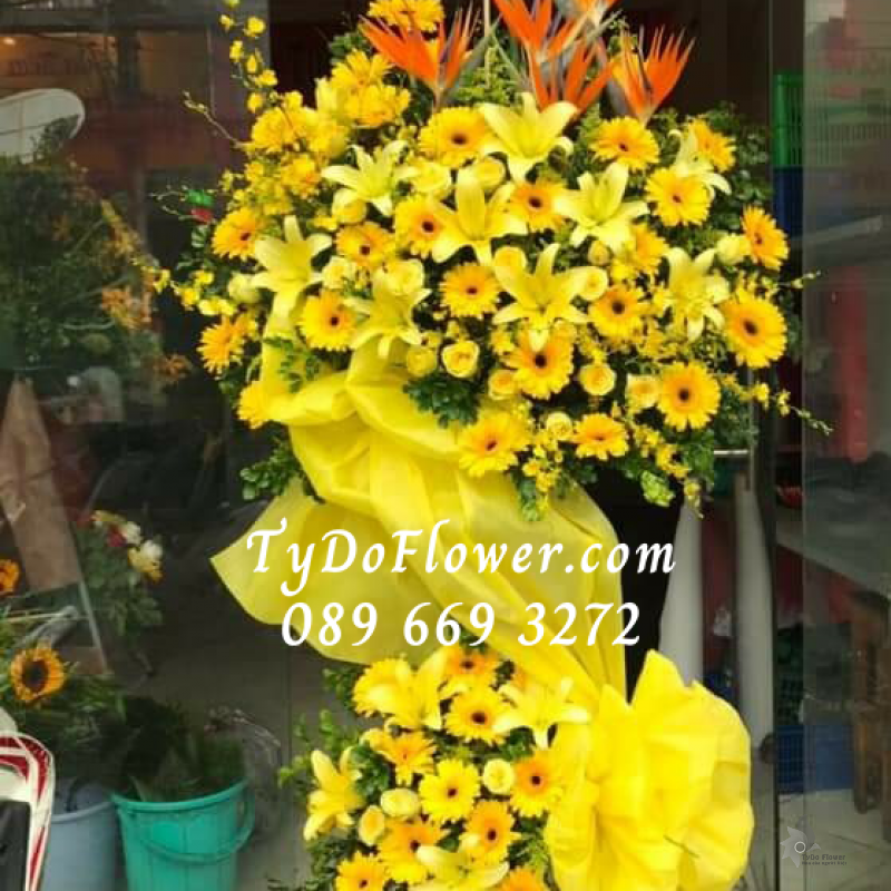 KỆ HOA CHÚC MỪNG KCM1029